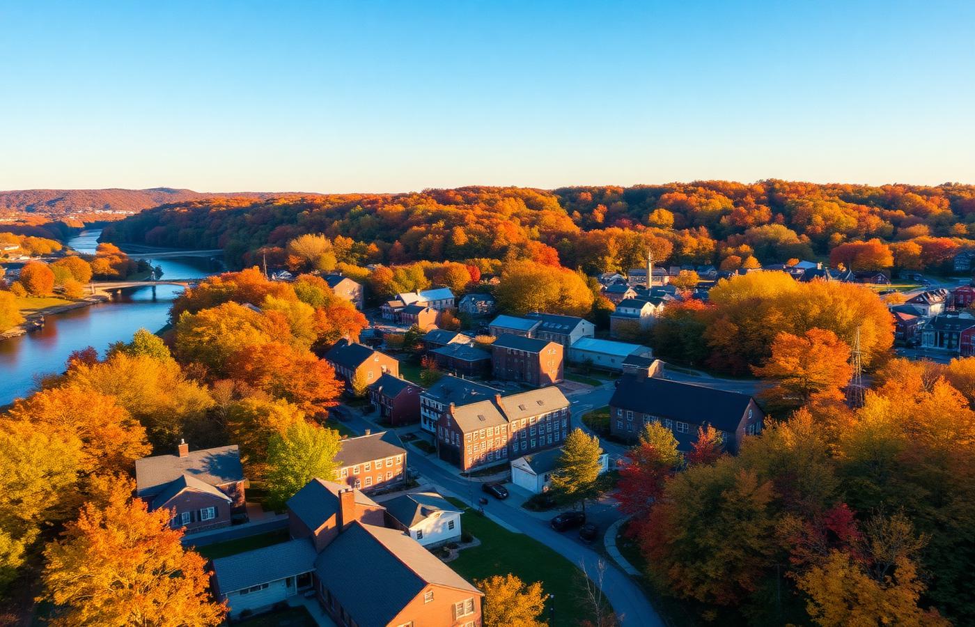 North Central Massachusetts in autumn